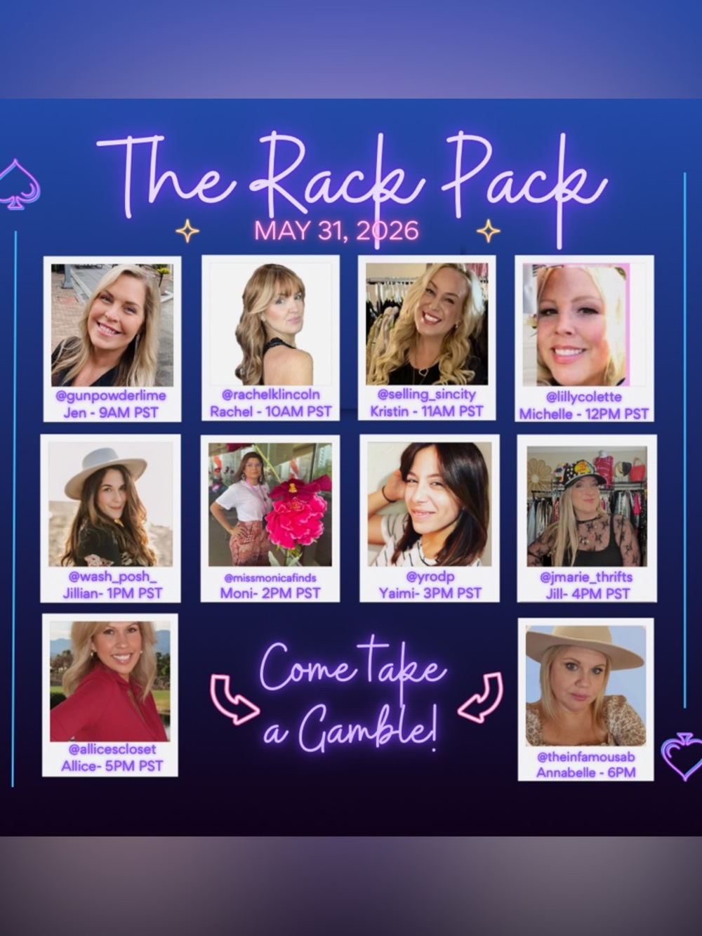 5/31 The Rack Pack LIVE! 🎲 ♠️